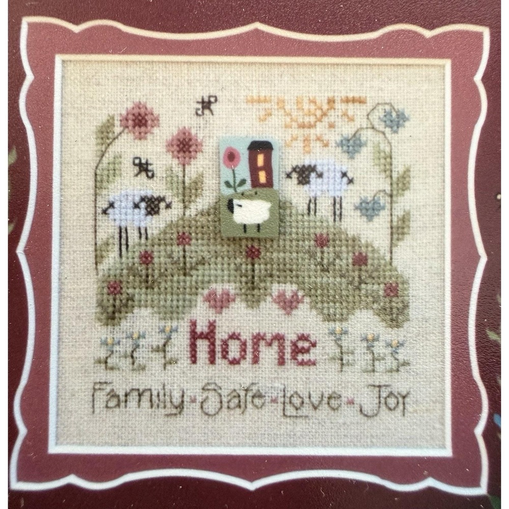 Shepherd's Bush Thoughts Of Home Cross Stitch Chart